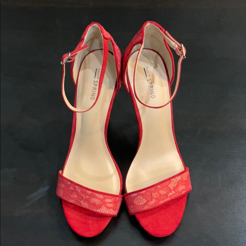 New Red Formal Occasion Shoes